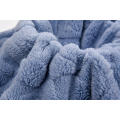 100%Polyester Sherpa Fleece mit Jacquard -Stoff